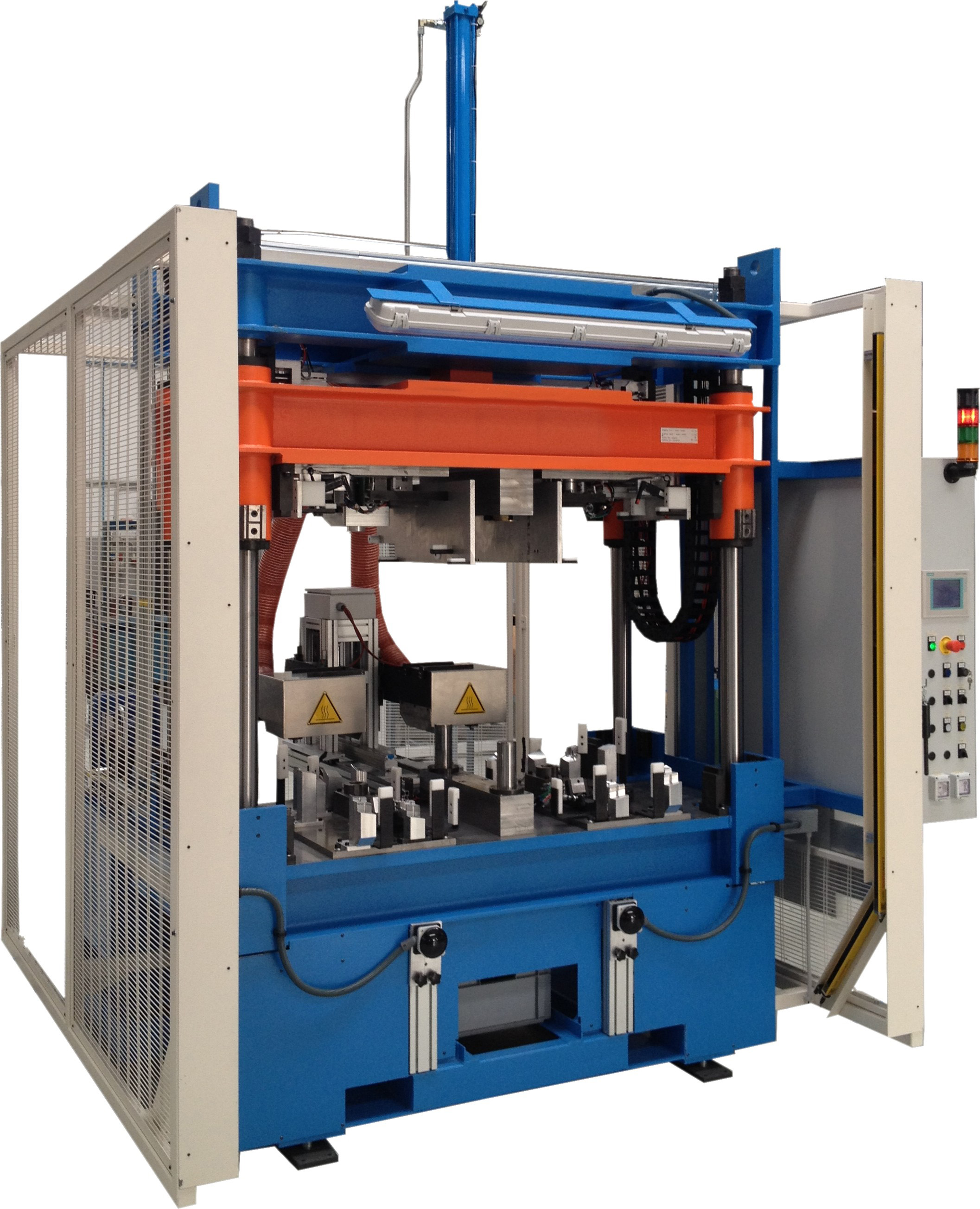 Cauterizzazione e tranciatura pannello sportello auto