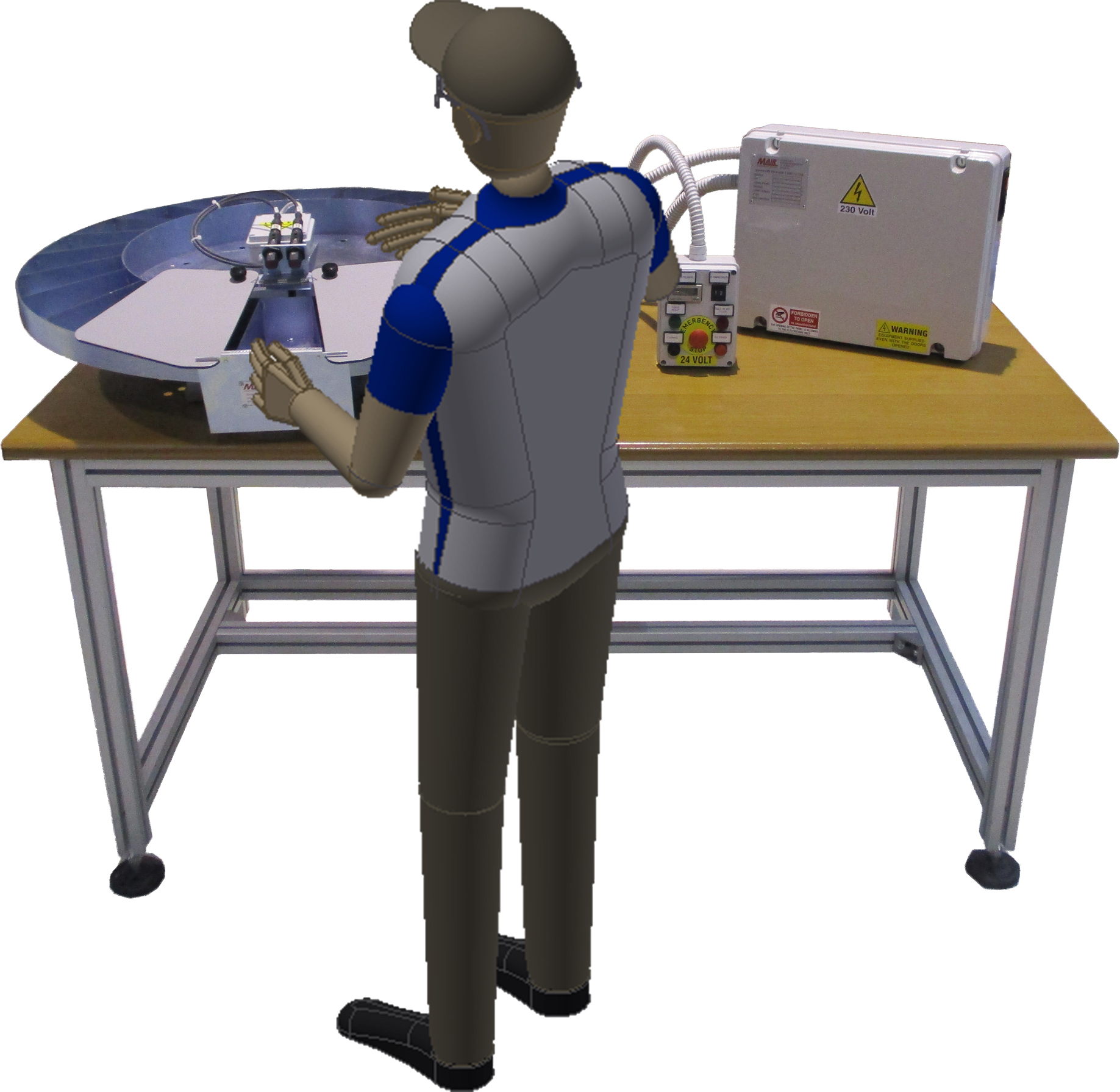 Tavola girevole 24 stazioni 2